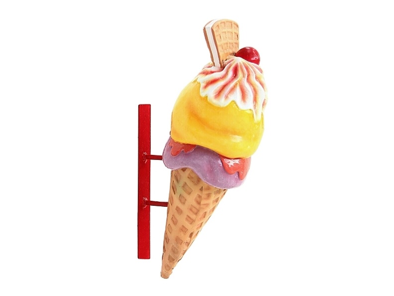 JBTH263_WALL_MOUNTED_DELICIOUS_ICE_CREAM_WITH_WAFFLE_ADVERTISING_DISPLAY_2_FOOT_TALL.JPG