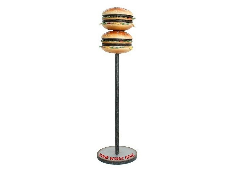 JBTH270_DELICIOUS_DOUBLE_DECKER_CHEESE_BURGER_ADVERTISING_DISPLAY_STAND_NO_BOARD.JPG