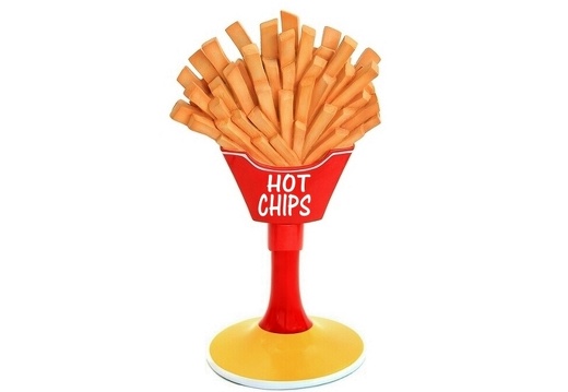 JBTH277A1 DELICIOUS LOOKING HOT CHIPS ADVERTISING DISPLAY
