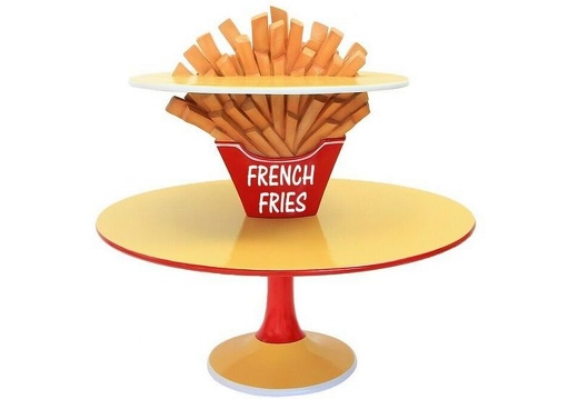 JBTH277C DELICIOUS LOOKING DOUBLE FRENCH FRIES CHIPS TABLE 2
