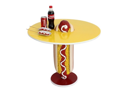 JBTH278C1 DELICIOUS LOOKING HOT DOG TABLE