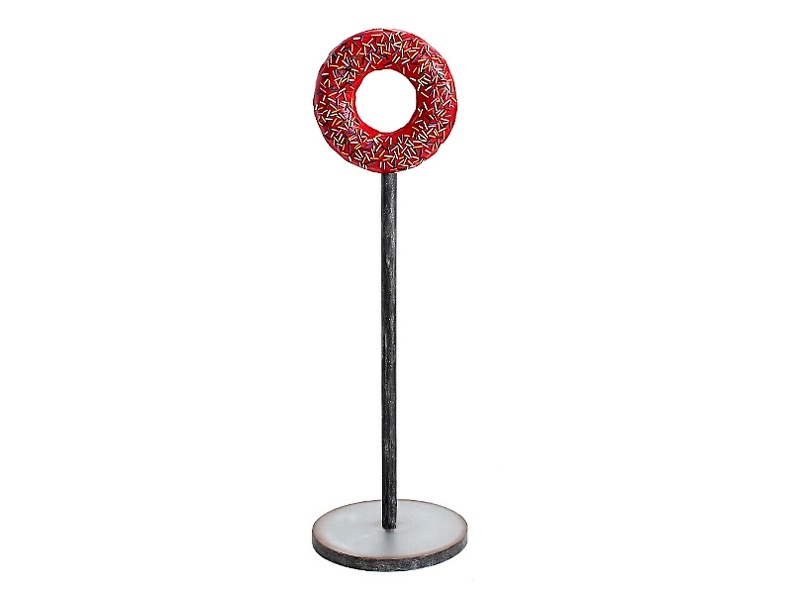 JBTH296A_DELICIOUS_LOOKING_RED_TOPPING_DOUGHNUT_ADVERTISING_DISPLAY_NO_BOARD.JPG