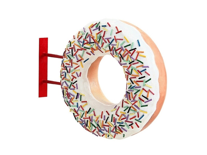 JBTH300_WALL_MOUNTED_DELICIOUS_LOOKING_WHITE_TOPPING_DOUGHNUT_WALL_MOUNTED_ADVERTISING_DISPLAY.JPG