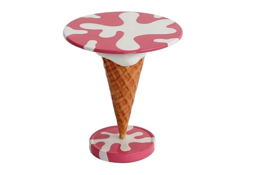 JBTH377B DELICIOUS LOOKING PINK ICE CREAM TABLE ALL FLAVORS AVAILABLE