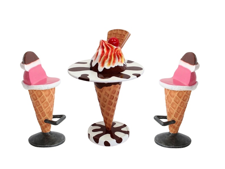 JBTH377E_DELICIOUS_LOOKING_CHOCOLATE_ICE_CREAM_TABLE_WITH_FLAKE_TOPING_2_ICE_CREAM_CHAIRS_ALL_FLAVORS_AVAILABLE.JPG
