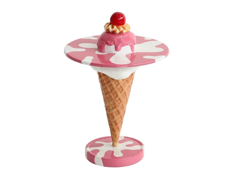 JBTH377_DELICIOUS_LOOKING_PINK_ICE_CREAM_TABLE_RED_CHERRY_TOPING_ALL_FLAVORS_AVAILABLE.JPG