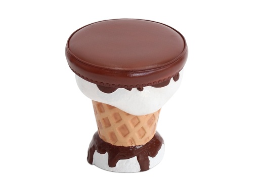 JBTH381A DELICIOUS LOOKING CHOCOLATE ICE CREAM STOOL CUSHION ALL FLAVORS AVAILABLE