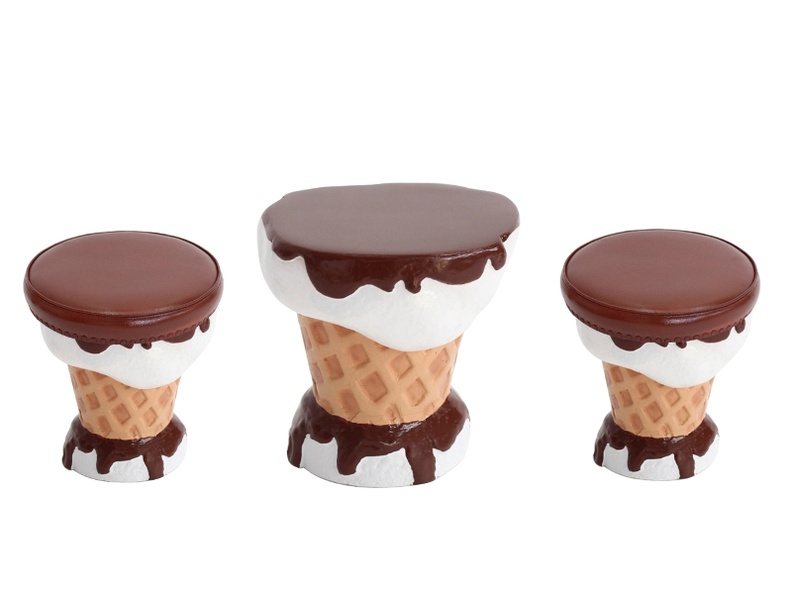 JBTH381B_DELICIOUS_LOOKING_CHOCOLATE_ICE_CREAM_STOOLS_X_2_TABLE_SET_ALL_FLAVORS_AVAILABLE.JPG