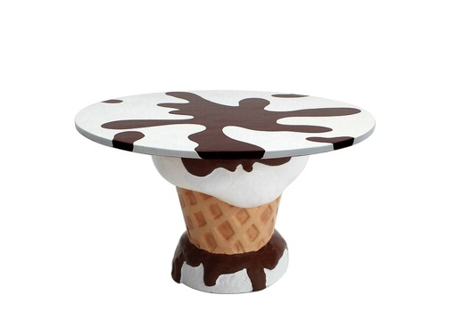 JBTH391B DELICIOUS LOOKING CHOCOLATE ICE CREAM TABLE