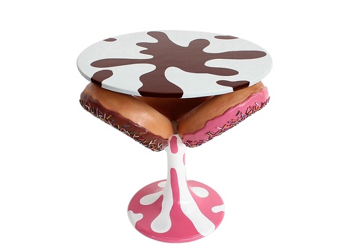 JBTH417A DELICIOUS LOOKING DOUGHNUT CHOCOLATE TOP TABLE 1