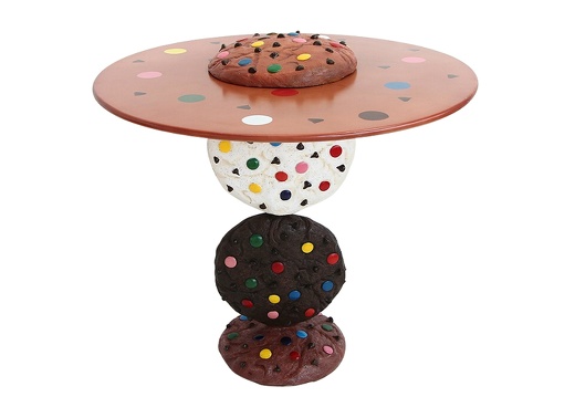 JBTH426D DELICIOUS LOOKING CHOCOLATE CHIP COOKIE TABLE CENTER COOKIE DISPLAY