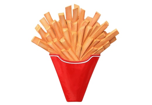 JJ141 FRENCH FRIES CHIPS ADVERTISING DISPLAY WALL MOUNTED 1
