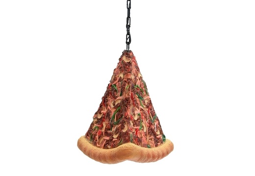 JJ154 DELICIOUS LOOKING 3 SIDED PIZZA FUNCTIONAL LAMP SHADE LAMP 1