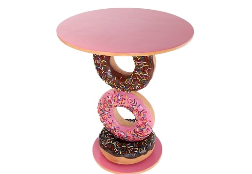 JJ155 DELICIOUS LOOKING 3 TIER DOUGHNUT TABLE ALL FLAVORS AVAILABLE