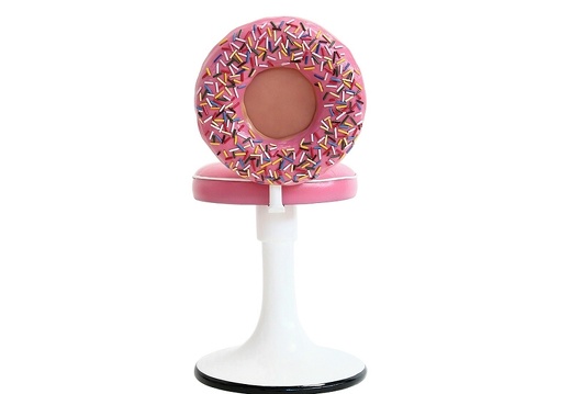 JJ162 DELICIOUS LOOKING PINK DOUGHNUT CHAIR PINK CUSHION 1