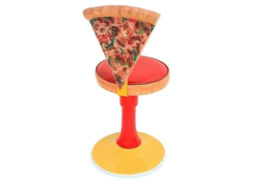 JJ164 DELICIOUS LOOKING PIZZA CHAIR SOFT CUSHION BACK REST 2