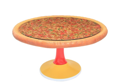 JJ168 DELICIOUS LOOKING PIZZA TABLE LOW STAND
