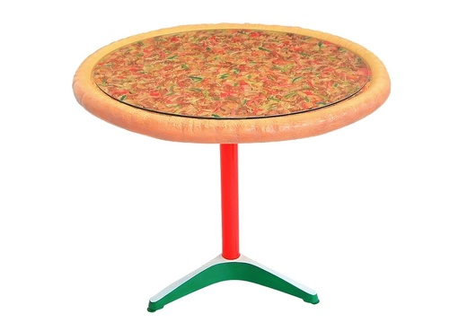 JJ171 DELICIOUS LOOKING PIZZA TABLE TALL STAND