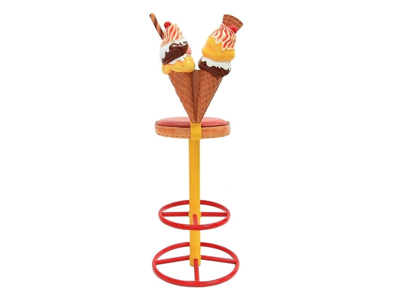 JJ200_DELICIOUS_LOOKING_ICE_CREAM_STOOL_BROWN_CUSHION_BACK_REST_1.JPG