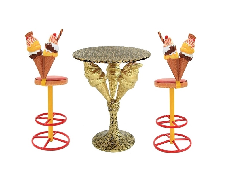 JJ404_DELICIOUS_LOOKING_GOLD_3_TIER_ICE_CREAM_TABLE_2_ICE_CREAM_CHAIRS.JPG