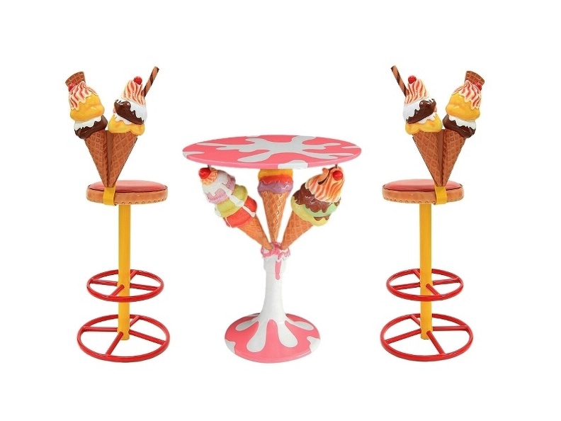 JJ405_DELICIOUS_LOOKING_3_TIER_ICE_CREAM_TABLE_2_ICE_CREAM_CHAIRS.JPG