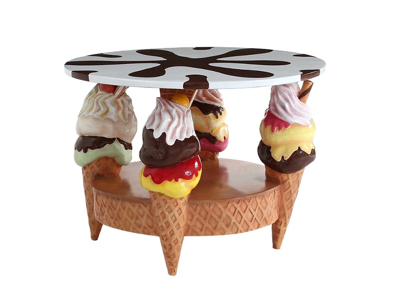 JJ500_DELICIOUS_LOOKING_4_CONE_ICE_CREAM_TABLE_CHOCOLATE_TOPPING_TOP_1.JPG