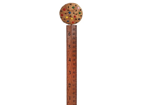 N326 HOW TALL ARE YOU WALL MOUNTED RULER AVAILABLE WITH CUSTOM BRANDED BASE