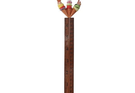 N405 HOW TALL ARE YOU RULER WITH ICE CREAM TOP 1