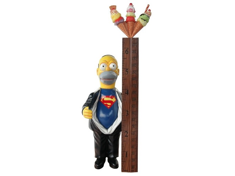 N408_FUNNY_HOMER_SIMPSON_WITH_SUPERMAN_SHIRT_HOW_TALL_ARE_YOU_RULER_WITH_ICE_CREAM_TOP___1.JPG