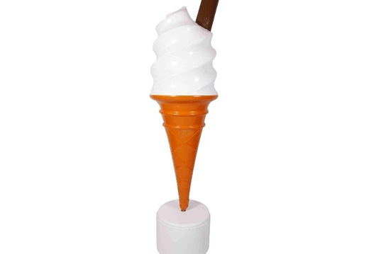 N6163 MR WHIPPY ICE CREAM ADVERTISING REPLICA FLOOR STANDING 5 FOOT TALL