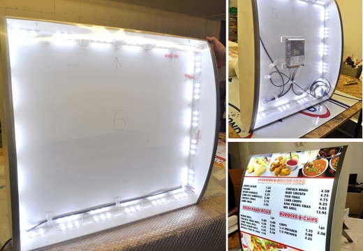 ARSIGN60 3D Fiberglass Custom Made Sign Displays Outdoor Indoor