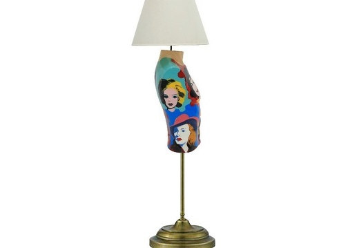 B0475S ANDY WARHOL POP ART LAMP STAND MALE 4