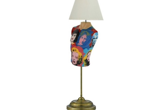 B0475S ANDY WARHOL POP ART LAMP STAND MALE 5