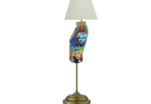 B0475S ANDY WARHOL POP ART LAMP STAND MALE 6