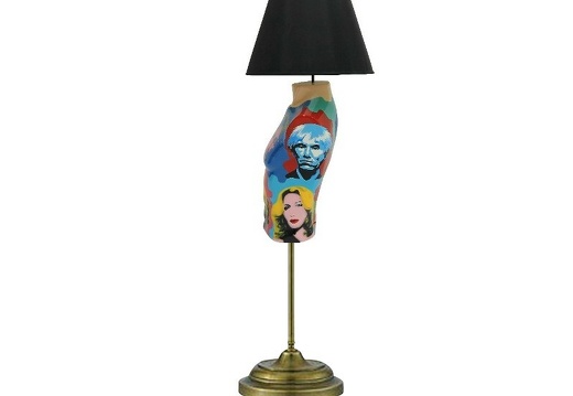 B0476S ANDY WARHOL POP ART LAMP STAND MALE 4