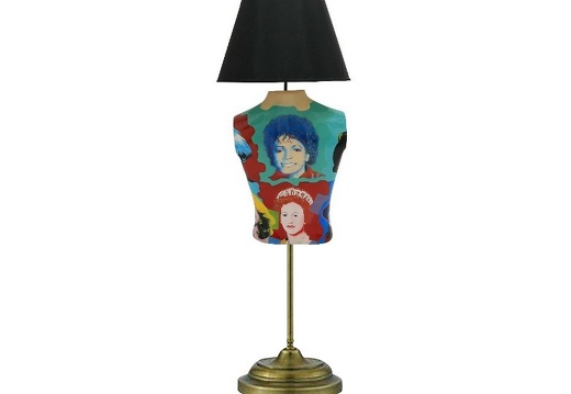 B0476S ANDY WARHOL POP ART LAMP STAND MALE 6