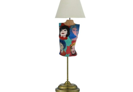 B0478S ANDY WARHOL POP ART LAMP STAND FEMALE 2