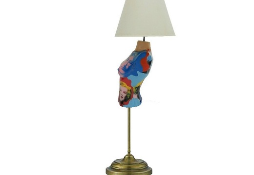 B0478S ANDY WARHOL POP ART LAMP STAND FEMALE 4