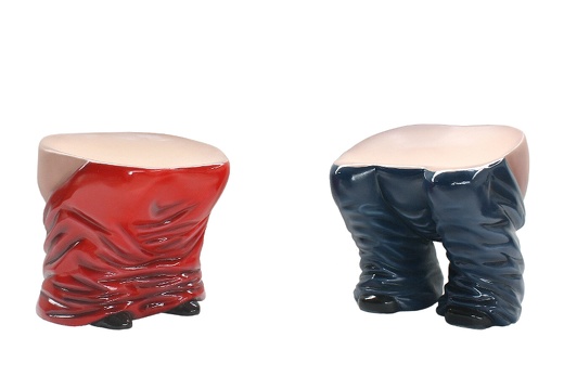 JBF005 FUNNY STOOLS HIS AND HERS 2