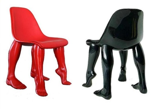 JBF025D MALE FEMALE HUMAN LEG CHAIRS ALL COLORS AVAILABLE