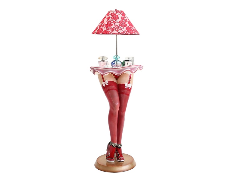 JBF098_SEXY_STOCKINGS_LEGS_PERFUME_ACCESSORY_DISPLAY_STAND_RED_LACE_LAMP_RED_SEAMED_STOCKING_1.JPG