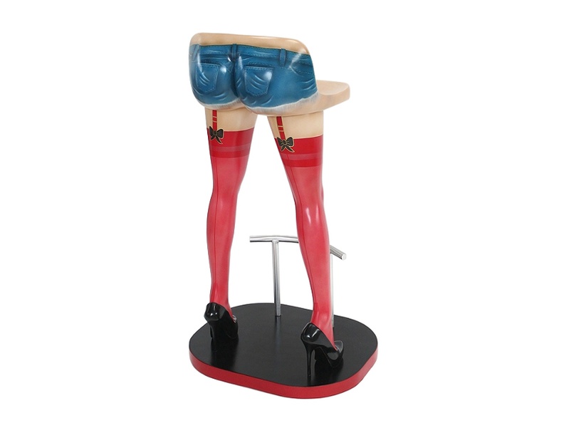JBF116C_SEXY_ASS_FADED_LEVI_JEANS_RED_STOCKINGS_BAR_RESTAURANT_CHAIR_2.JPG