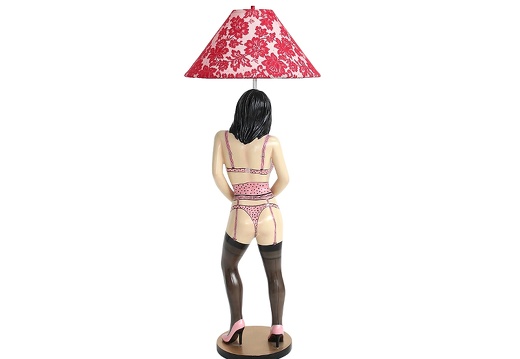 JBH055D SEXY VICTORIA SECRETS LINGERIE MODEL LAMP RED LAMP SHADE 2