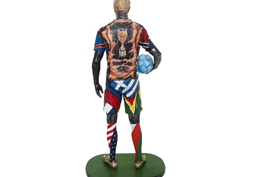 1570 LIFE SIZE FOOTBALL STATUE RUSSIAN WORLD CUP 2018 4