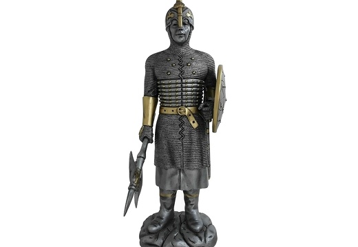 1611 TURKISH MEDIEVAL KNIGHT IN ARMOUR LIFE SIZE STATUE 4