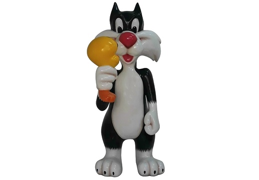 2020234 LIFE SIZE LONEY TUNES SYLVESTER STATUE 1