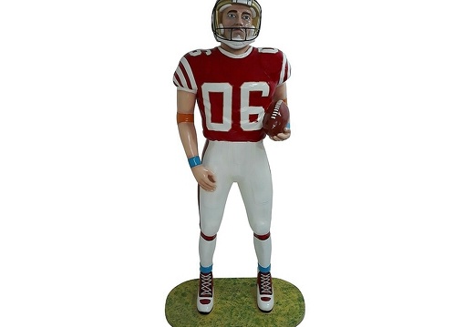JBH003 6 FOOT AMERICAN FOOTBALL PLAYER ALL TEAM COLORS AVAILABLE 1