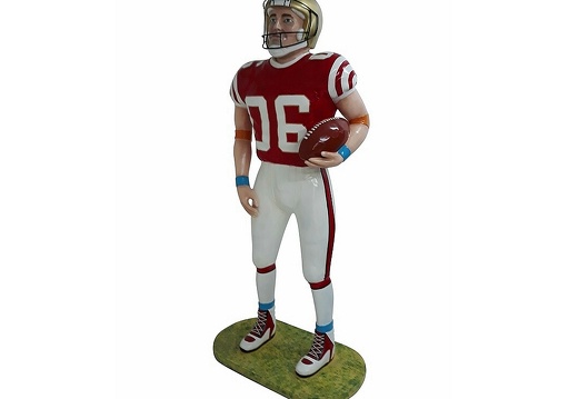JBH003 6 FOOT AMERICAN FOOTBALL PLAYER ALL TEAM COLORS AVAILABLE 2