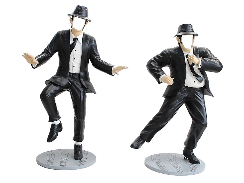 JBH016B_FACELESS_DANCING_BLUES_BROTHERS_FOR_PHOTO_OPPORTUNITY_FUN_1.JPG
