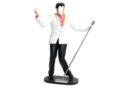 JBH060 FACELESS ELVIS PRESLEY STATUE FOR PHOTO OPPORTUNITY FUN 1